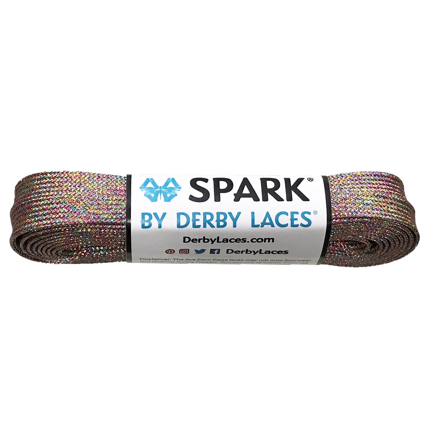 Derby Laces – Waxed & Spark Premium Skate Laces (96″ / 108″)